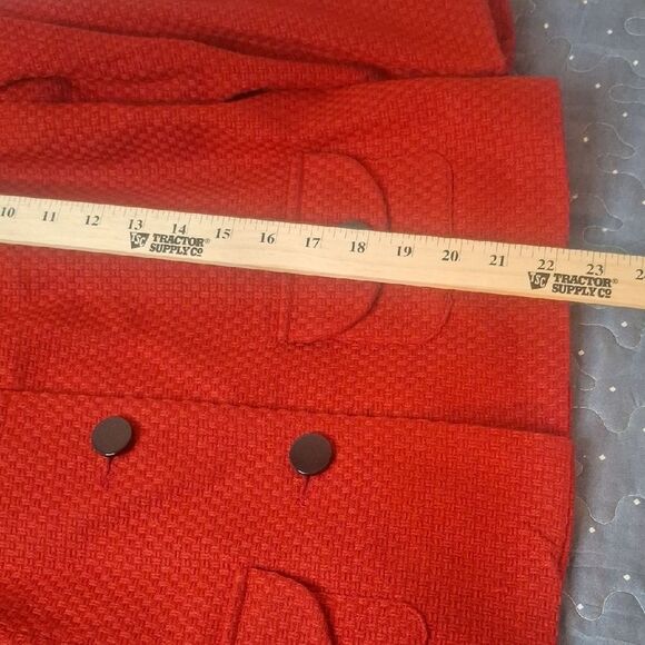 Kim Rogers Red Blazer Structured Tailored Design size 14 - Picture 5 of 5